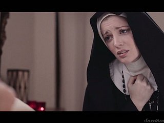 Profligate freira Mona Wales está in a jiffy para comer boceta molhada adequadamente à noite