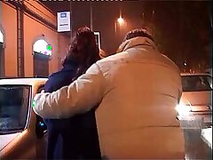 Woman walked out of a club, carried in a car and to fuck!