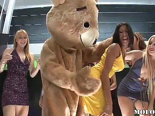 Blinking Bear Fucks Latina Kayla Carrera trong Bobby-soxer Party nóng