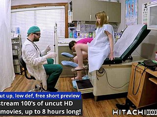 Daisy Chary Gourd feito para se masturbar em frente ao Doutor Tampa Nurse Aria Nicole durante o filme completo obrigatório de estudante físico