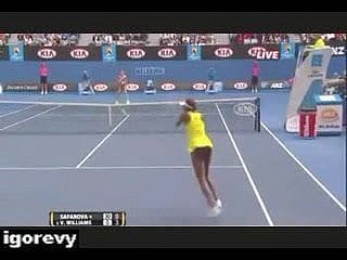 Venus Williams -  Upskirt Hardly ever Panties On Tennis Limit